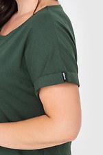 JULIANNA2 Basic-T-Shirt aus Baumwolle mit Bündchen an den Ärmeln Garne 3040150 Foto №5