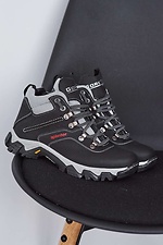 Winter teenage boots in sports style for a boy  8019150 photo №1