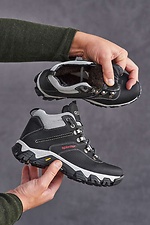 Winter teenage boots in sports style for a boy  8019150 photo №3