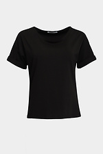 JULIANNA2 Basic-T-Shirt aus Baumwolle mit Bündchen an den Ärmeln Garne 3040151 Foto №10