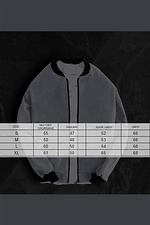 Men's black suede bomber jacket for autumn Reload 8031152 photo №8