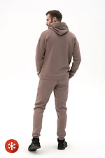 Men's Warm Sports Suit Classic 3 Mocha Teamv 8034153 photo №2