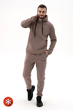 Men's Warm Sports Suit Classic 3 Mocha Teamv 8034153 photo №6