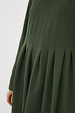 Классическое платье LEIN со складками и длинными рукавами Garne 3038154 фото №4
