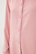 Классическая розовая рубашка KAELI на пуговицах с длинными рукавами Garne 3038158 фото №4
