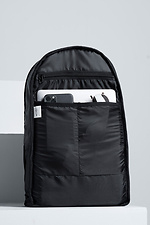 Мужской Повседневный Рюкзак Школьный С Принтом BadHair Black Without 8055158 фото №4