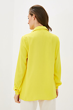 Классическая желтая рубашка KAELI на пуговицах с длинными рукавами Garne 3038159 фото №3