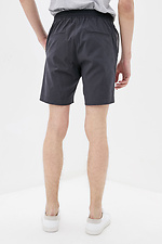 Knee-length straight cotton shorts with drawstrings GEN 8000159 photo №4