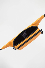 Yellow banana belt bag made of eco-leather GARD 8011159 photo №2
