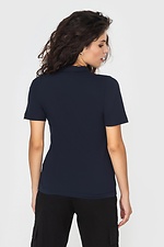 Женская футболка - поло MILLI синего цвета Garne 3041163 фото №4