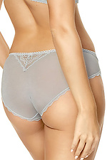 High rise embroidered panties with wide barrels Kinga 4024163 photo №2