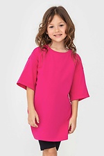 Crimson oversized cotton T-shirt for children Garne 7770164 photo №1