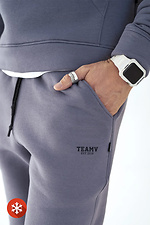 Men's Warm Sports Suit LIFETIME 3 Gray Teamv 8034164 photo №6
