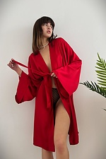 Халат шелковый "Прикосновение" Without 8049165 фото №2