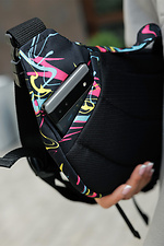 Large women's fanny pack DynamicDart print ABSTRACT SamBag 8045166 photo №7