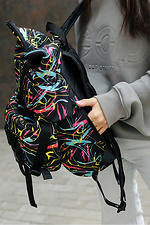 Large women's fanny pack DynamicDart print ABSTRACT SamBag 8045166 photo №8
