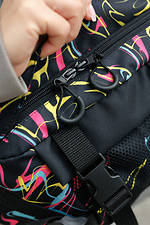 Large women's fanny pack DynamicDart print ABSTRACT SamBag 8045166 photo №9