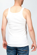 Weißes Unterhemd aus Baumwolle Emy 3013167 Foto №3