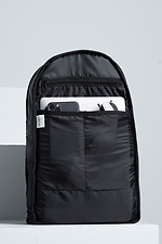 Men's Casual School Backpack With Culture Print Black Without 8055168 photo №4
