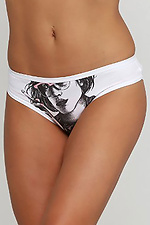 Women's patterned low-rise panties with closed booty Snelly 4026169 photo №1