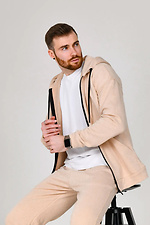 Мужской костюм на молнии TM Zipper Petlia Песочный Teamv 8034170 фото №4