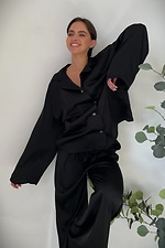 Damen-Seidenpyjama „Hugs“ Without 8049170 Foto №4