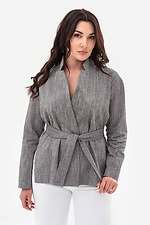 Jacket UN Gray Garne 3043172 photo №1