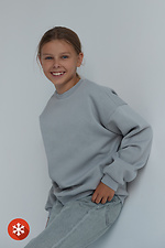 Bawełniana bluza dziecięca DARR szara Garne 7770172 zdjęcie №1