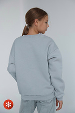 Kinder-Sweatshirt aus Baumwolle DARR grau Garne 7770172 Foto №3