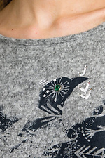 Женская домашняя рубашка туника с рисунком Key 2026173 фото №4