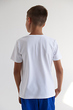Дитяча футболка BEBI білого кольору Garne 7770173 фото №9