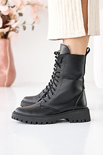 Women's leather winter boots black 2505175 photo №3