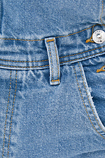 Jeansowy kombinezon z krótkimi spodenkami  4009175 zdjęcie №4