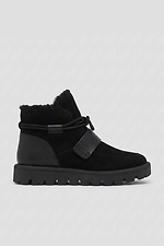 Klassische schwarze Damenschuhe aus Leder. 4207175 Foto №1
