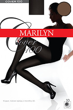 Tights 100 den for stylish ladies Marilyn 3009176 photo №1