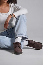 Anatomische Sneaker aus Schaffell - Winter-Sneaker 4207176 Foto №5