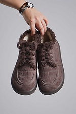 Anatomische Sneaker aus Schaffell - Winter-Sneaker  4207176 Foto №6