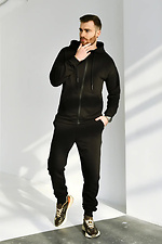 Men's suit with zipper TM Zipper Petlia Black Teamv 8034176 photo β2