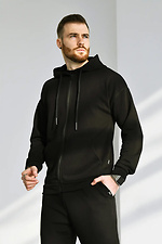 Men's suit with zipper TM Zipper Petlia Black Teamv 8034176 photo β4