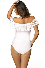 Sonia off-the-shoulder one-piece swimsuit with wide mesh flounce Marko 4023177 photo №3