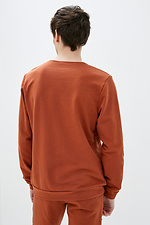 Rotes Sport-Sweatshirt aus Baumwolle GEN 8000180 Foto №3