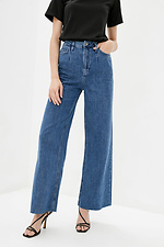 Blue High Rise Flare Jeans  4009181 photo №1