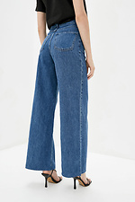 Blue High Rise Flare Jeans  4009181 photo №3