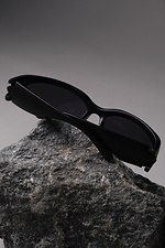 Ohne Muha Sonnenbrille Schwarz Without 8049181 Foto №5