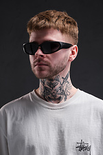 Ohne Muha Sonnenbrille Schwarz Without 8049181 Foto №6