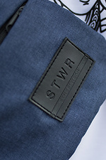 Синяя сумка-мессенджер SLIM STWR 3500182 фото №6