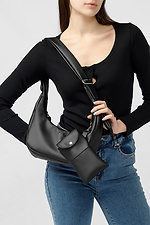 Женская сумка HOBO S черная SamBag 8045183 фото №7