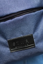 Синій рюкзак SLING на одне плече з зовнішньою кишенею STWR 3500184 фото №4