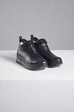 Kurze Stiefel für Fahrräder, niedrige Passform - echtes Leder.  4207184 Foto №2