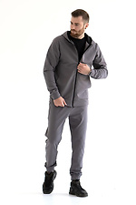 Herren-Trainingsanzug Sport 2 Ash mit Reißverschluss Teamv 8034184 Foto №2